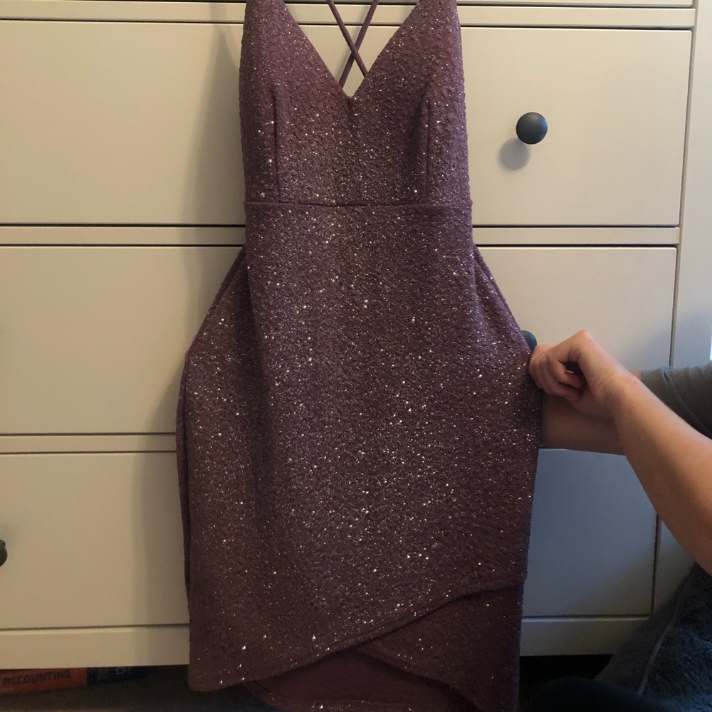Sparkly Fitted Dress